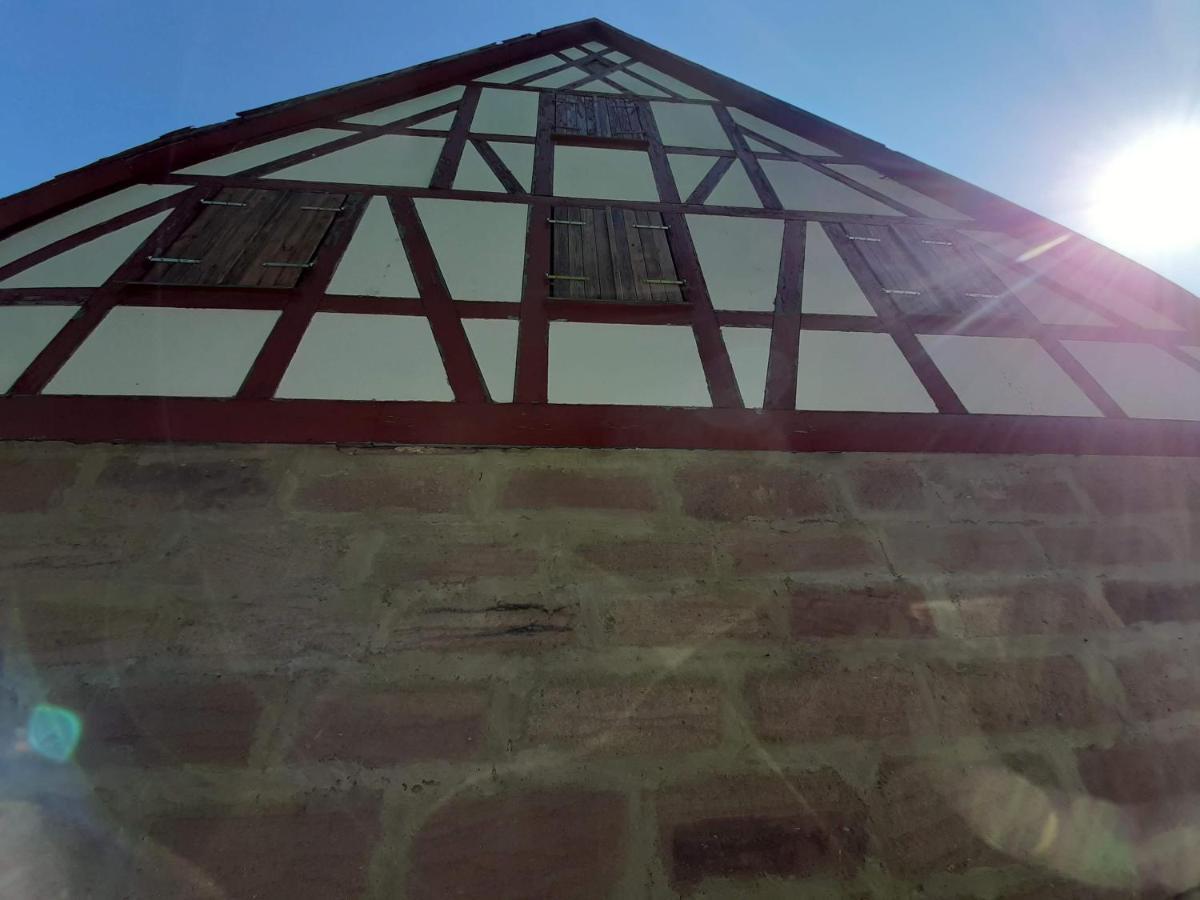 Ferienwohnung Kunst Und Kulturschuppen Hasenmuehle Kammerstein Luaran gambar